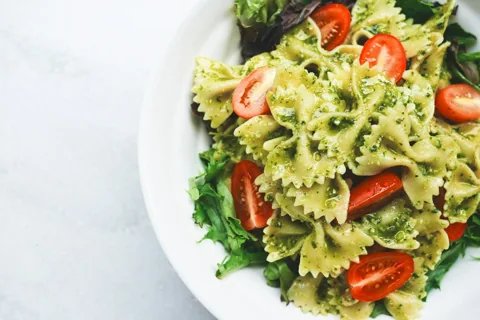 Prototipo de carta para restaurante de pasta